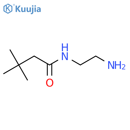 N-(2-Aminoethyl)-3,3-dimethylbutanamide structure
