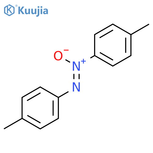 1-methyl-4-[(Z)-(4-methylphenyl)-NNO-azoxy]benzene structure
