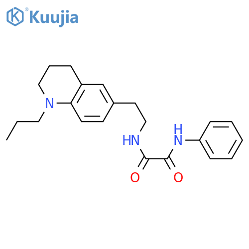 N'-phenyl-N-2-(1-propyl-1,2,3,4-tetrahydroquinolin-6-yl)ethylethanediamide structure