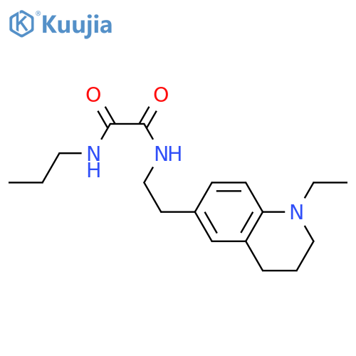 N'-2-(1-ethyl-1,2,3,4-tetrahydroquinolin-6-yl)ethyl-N-propylethanediamide structure