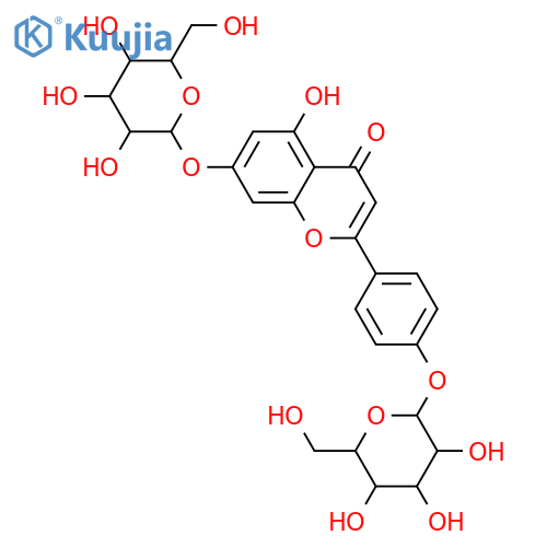 7,4'-di-O-(beta-allopyranosyl)apigenin structure
