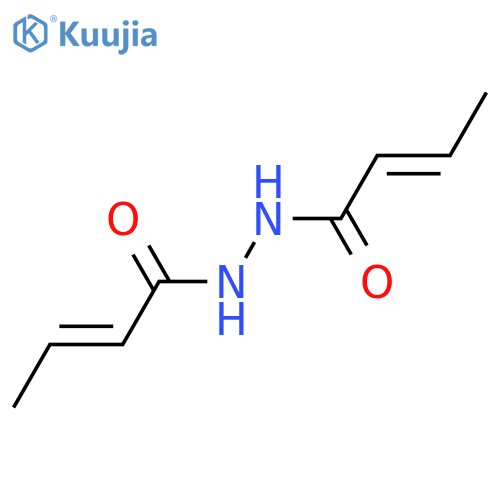 1,2-Di-2-butenoylhydrazine; (E,E)-form structure