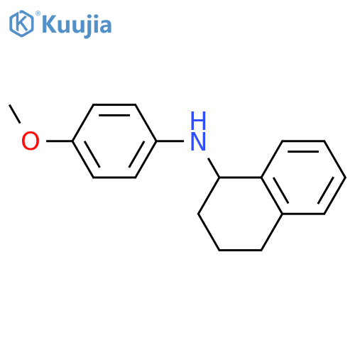 N-(4-Methoxyphenyl)-1,2,3,4-tetrahydronaphthalen-1-amine structure