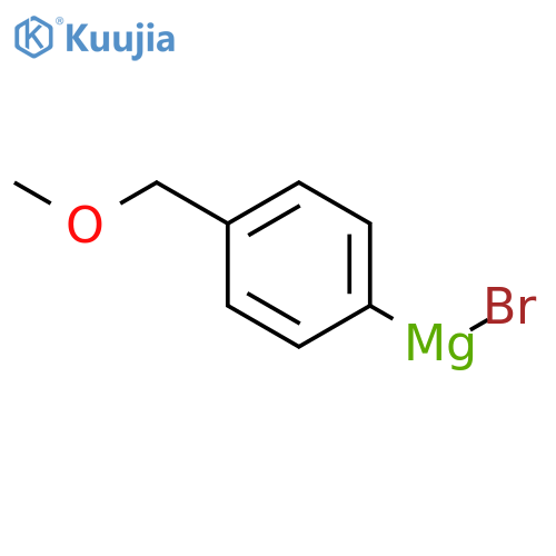 Magnesium, bromo[4-(methoxymethyl)phenyl]- structure