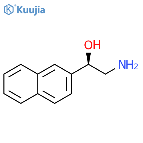 (1R)-2-amino-1-(naphthalen-2-yl)ethan-1-ol structure