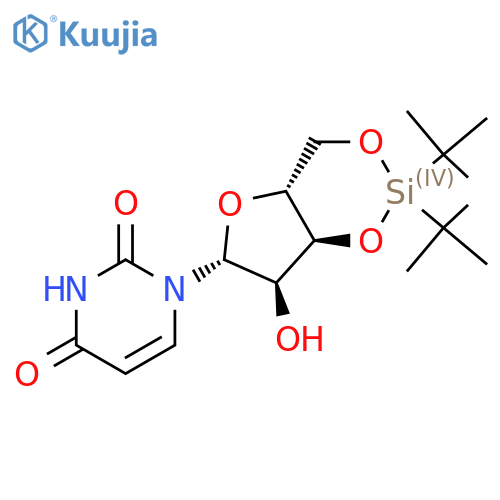 3',5'-O-(Di-tert-butylsilanediyl)uridine structure