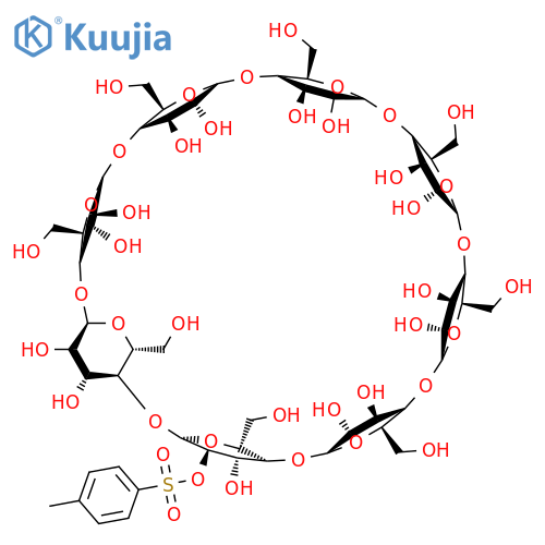 Mono-2-O-(p-toluenesulfonyl)-γ-cyclodextrin structure