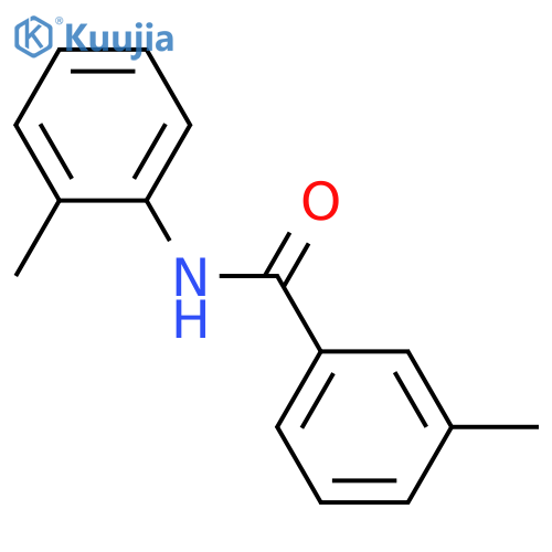 3-methyl-n-(2-methylphenyl)benzamide structure