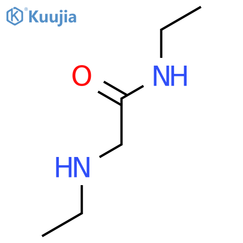 N-ethyl-2-(ethylamino)acetamide structure