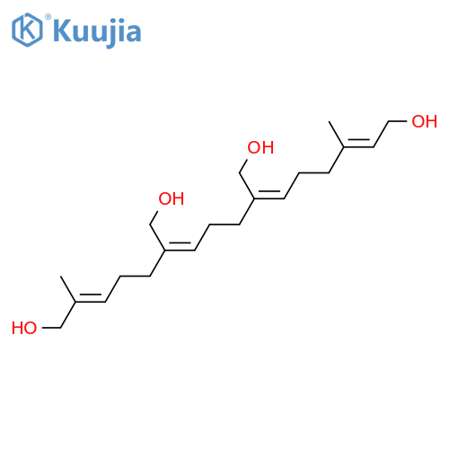 2,6,10,14-Phytatetraene-1,16,18,19-tetrol; (2Z,6Z,10Z,14E)-form structure