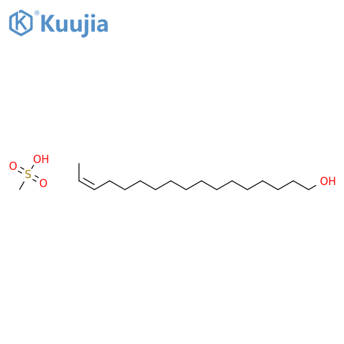 15-Heptadecen-1-ol, methanesulfonate, (Z)- structure