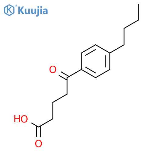 5-(4-butylphenyl)-5-oxopentanoic Acid structure