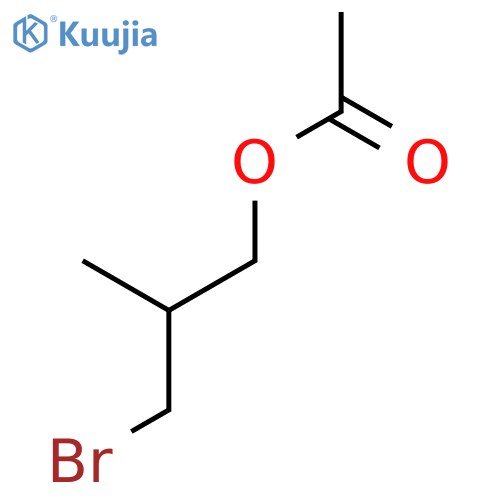 3-Bromo-2-methylpropyl Acetate structure