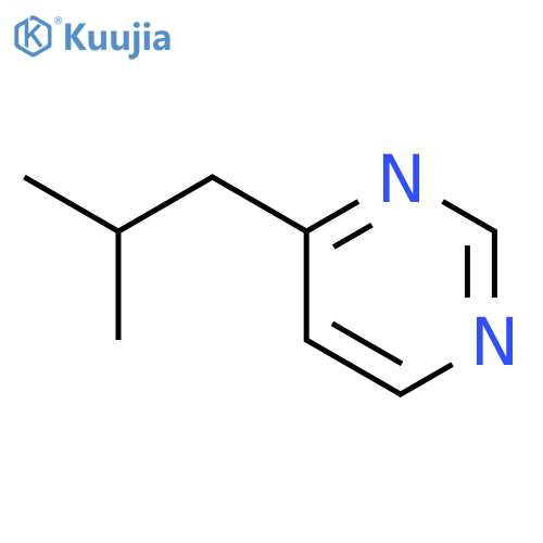 4-(2-methylpropyl)pyrimidine structure
