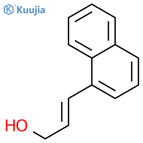 3-(naphthalen-1-yl)prop-2-en-1-ol structure
