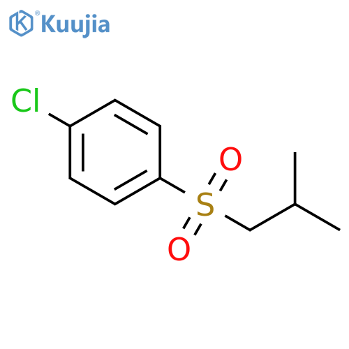1-chloro-4-[(2-methylpropane)sulfonyl]benzene structure