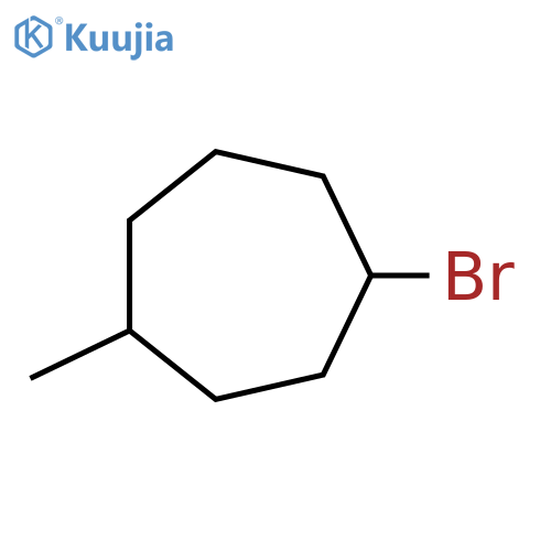 1-Bromo-4-methylcycloheptane structure