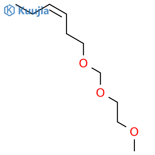 3-Hexene, 1-[(2-methoxyethoxy)methoxy]-, (Z)- structure